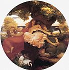 Famous Garden Paintings - The Garden of the Hesperides